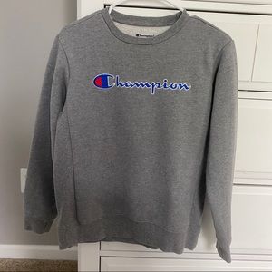 Champion Gray Crewneck